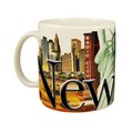 Americaware Americaware SMNYC03 New York 18 oz Full Color Relief Mug SMNYC03